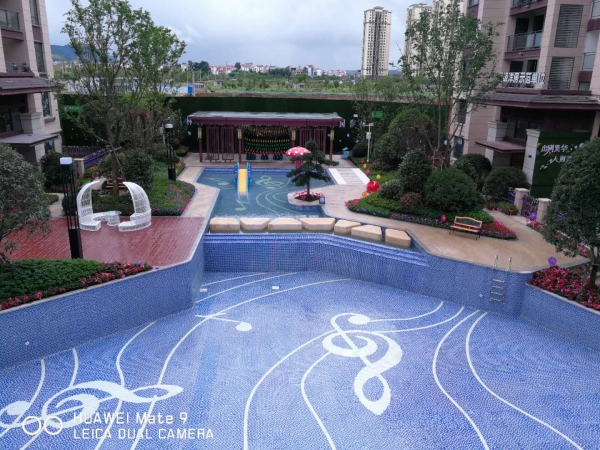 麒龍集團(tuán)惠水漣江項(xiàng)目泳池